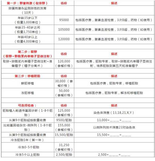代孕需多少费用